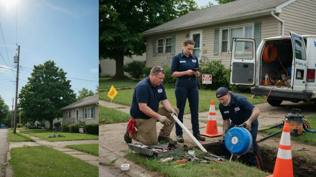 Sewer Line Repair in Pipersville, PA near me
